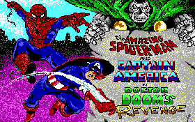 Spider-Man and Captain America in Dr. Doom's Revenge
